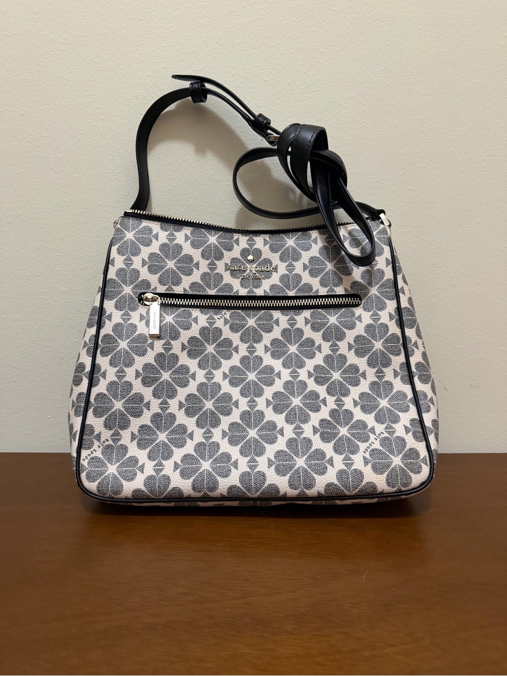 Kate Spade KG481 Signature Spade Flower Swingpack Crossbody In Navy Multi NWOT